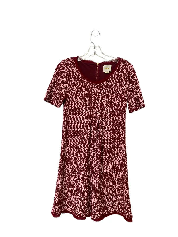 Women's Shirt Collar DressesRed Dress Casual Short Maeve, Size Xs