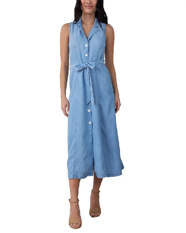 Women's Shirt Collar DressesBella Dahl Seamed Sleeveless Midi Dress