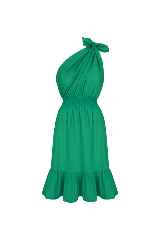 Women's Square-Back DressesDemi Midi Dress In Emerald