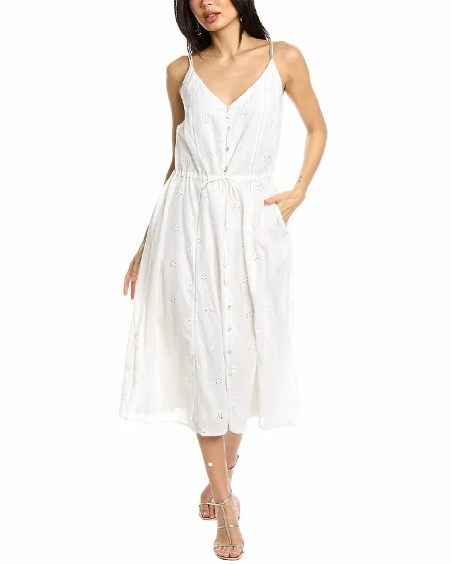 Women's One-Shoulder DressesMadelyn Midi Dress In White