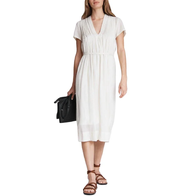 Women's Off-Shoulder DressesSachi Midi Dress In Light Dove