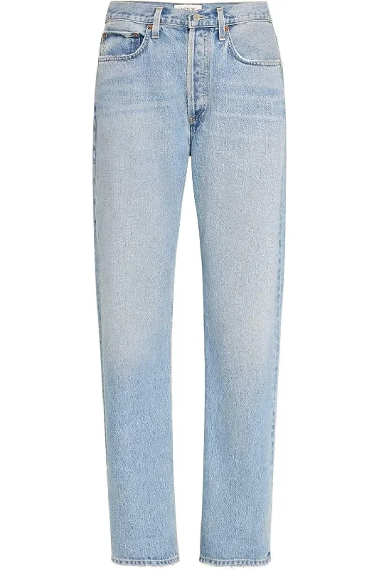 Women's Jodhpurs with Mid-LengthAgolde Women's Kelly High-Rise Relaxed Straight Jeans, Harmonic