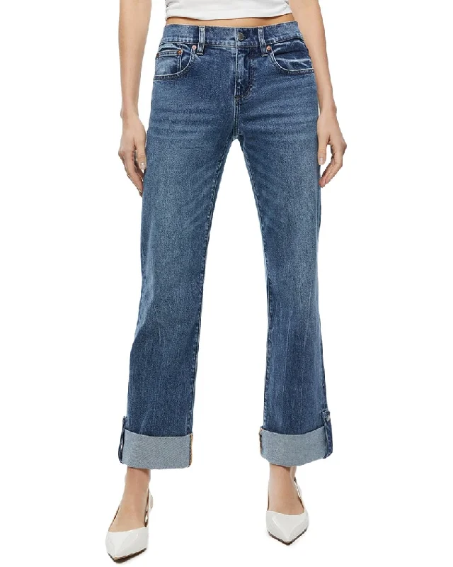 Women's Jodhpurs with Keyhole Collaralice + olivia Abilene Ultra Low-Rise Jean