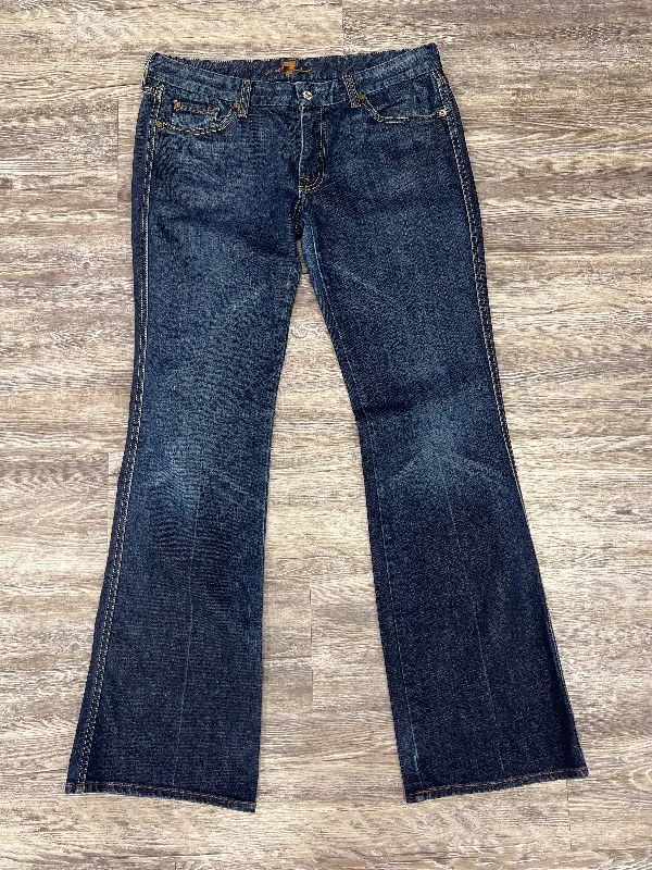 Women's Cropped PantsJeans Designer By 7 For All Mankind Size: 14