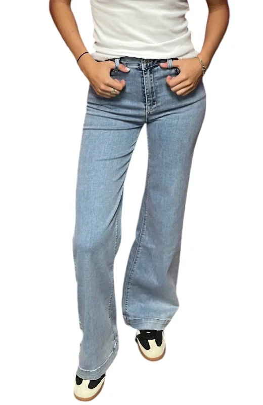 Women's Trouser PantsJesse High Rise Wide Leg Jeans In Blue