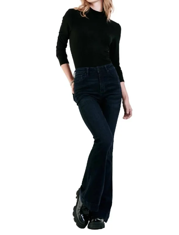 Women's Jodhpurs with Peter Pan CollarLane High Rise Flare Jeans In Humboldt