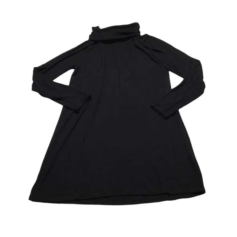 Women's Blouse with U-Shaped CollarTop Long Sleeve By Z Supply In Black, Size: M