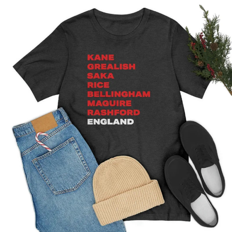 women's pajamas with cozy footiesEngland Soccer Mom Jersey Short Sleeve Tee