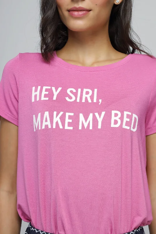 women's pajamas with a touch of eleganceHey Siri Top