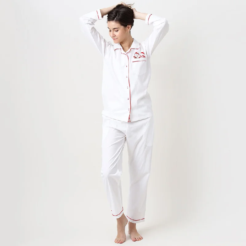 women's pajamas for hot summer nightsWomen Jingle Bells Pajama Set